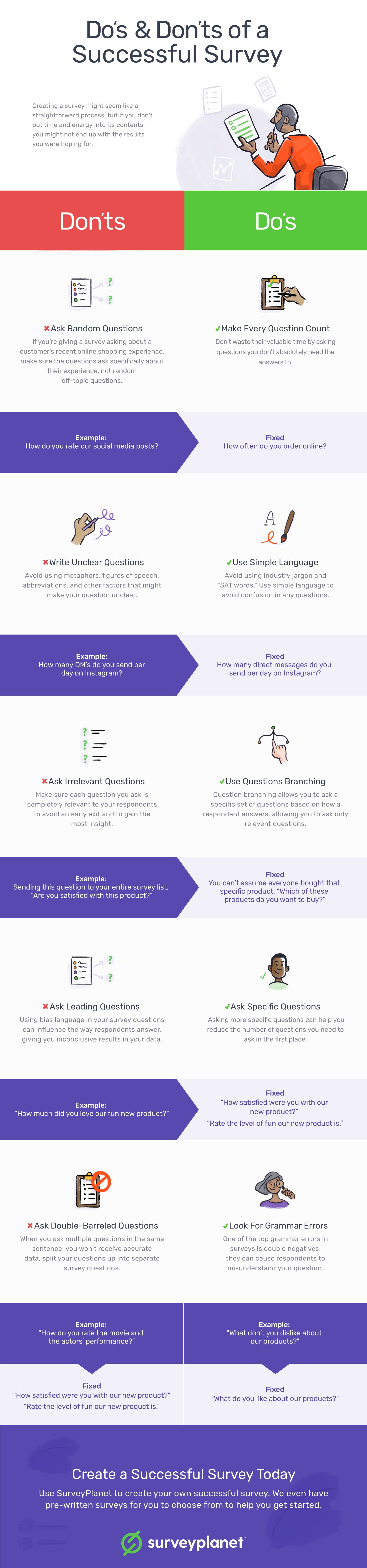 Survey Question Types With Examples